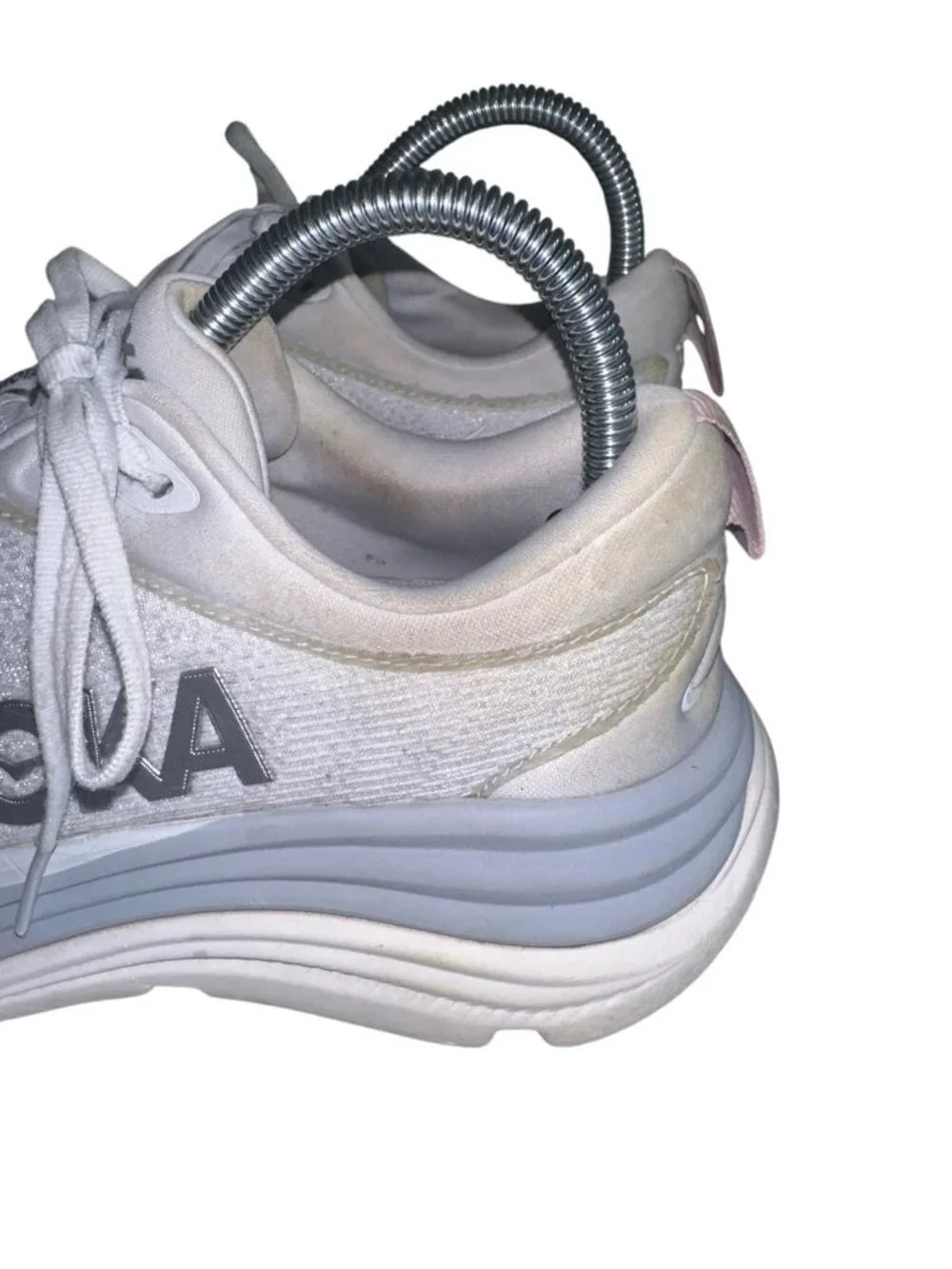 Hoka Gaviota 5 Women's Size 8 B Sea Ice/Pink Twilight Running Shoes Sports